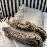 Beck Linen Throw Blanket